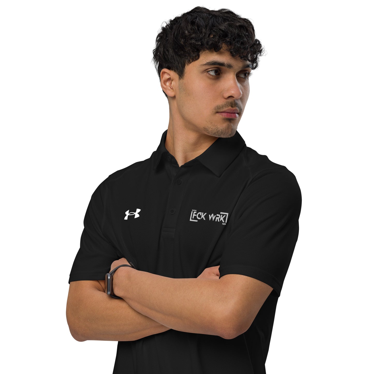 FckWrk.shop Under Armour® men's polo