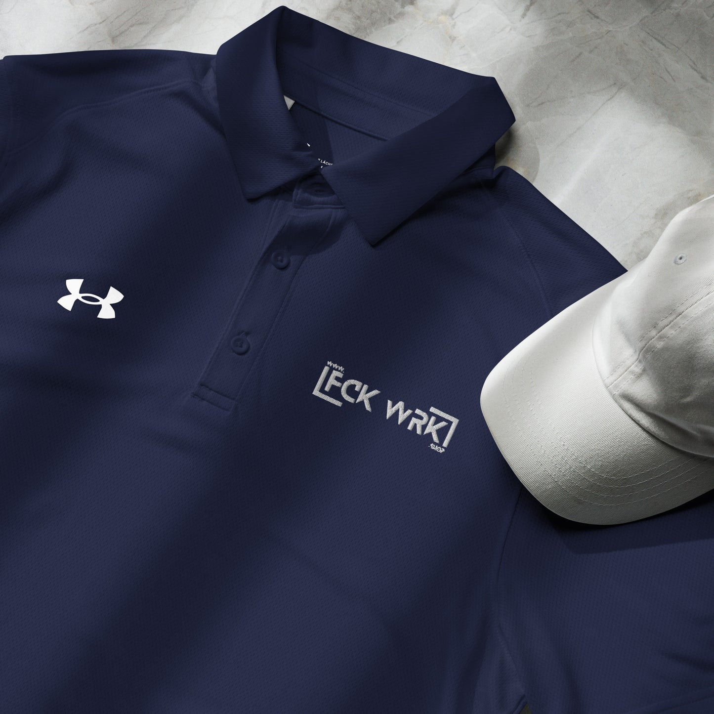 FckWrk.shop Under Armour® men's polo