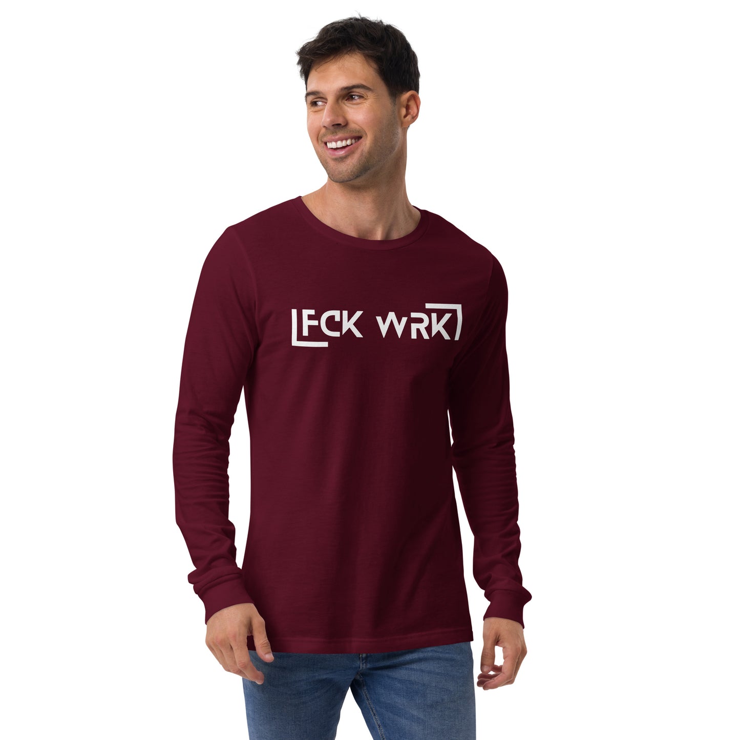 Official FCK WRK Unisex Long Sleeve Tee