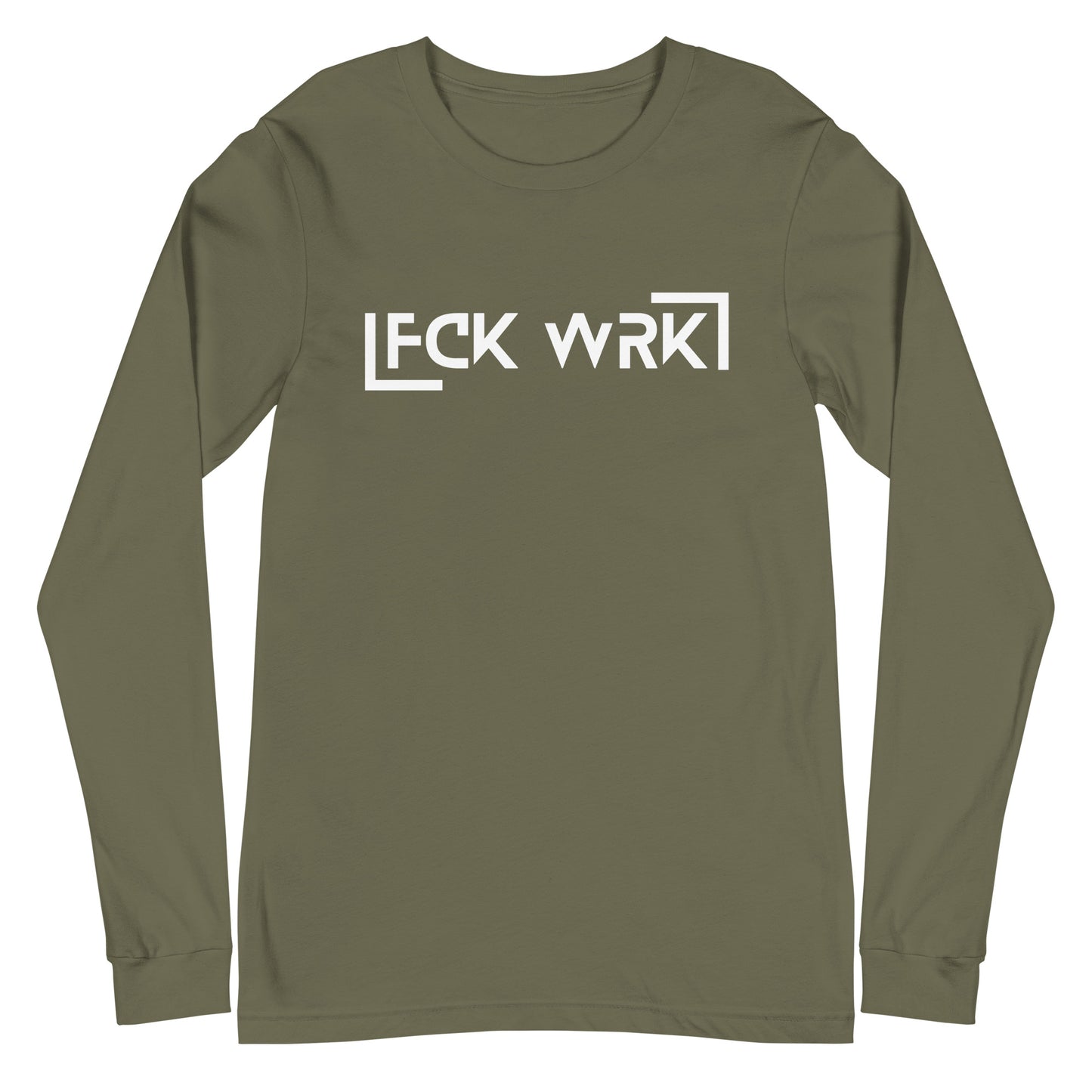 Official FCK WRK Unisex Long Sleeve Tee