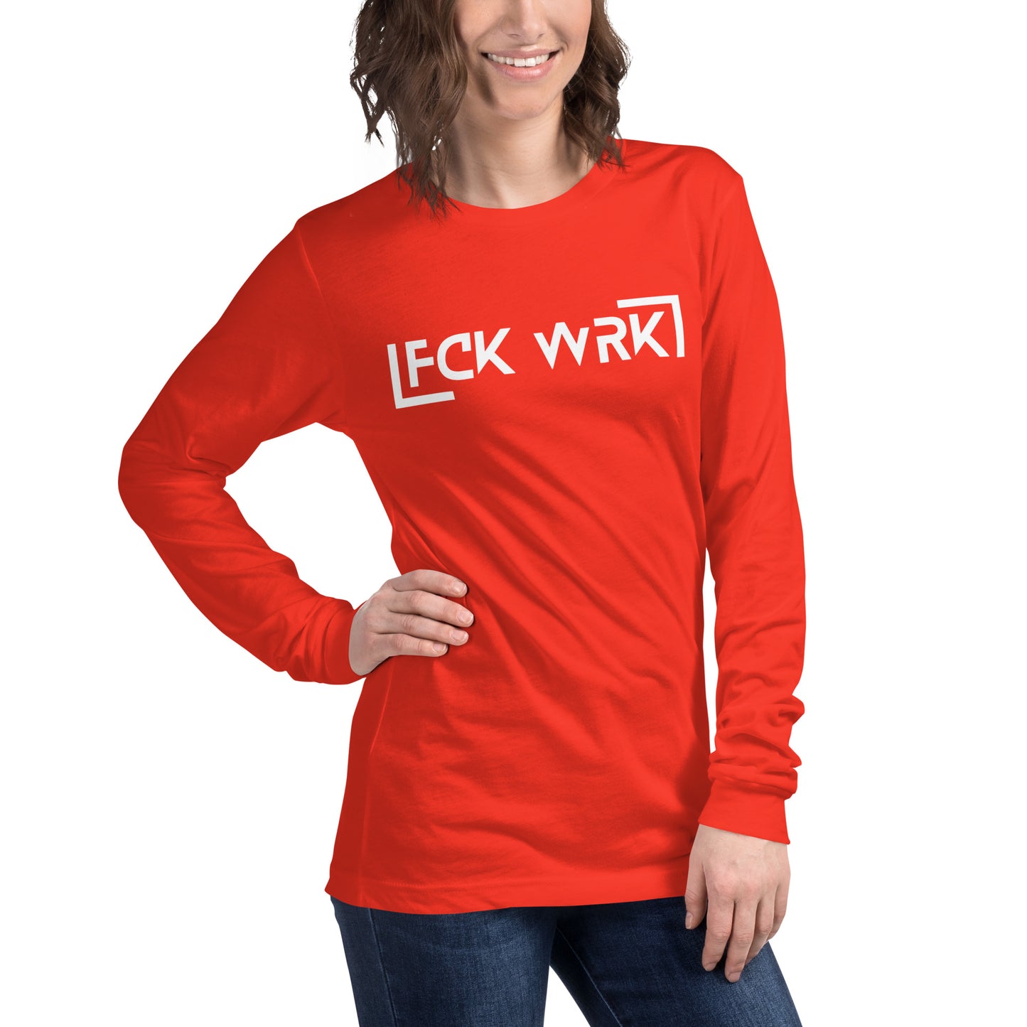 Official FCK WRK Unisex Long Sleeve Tee
