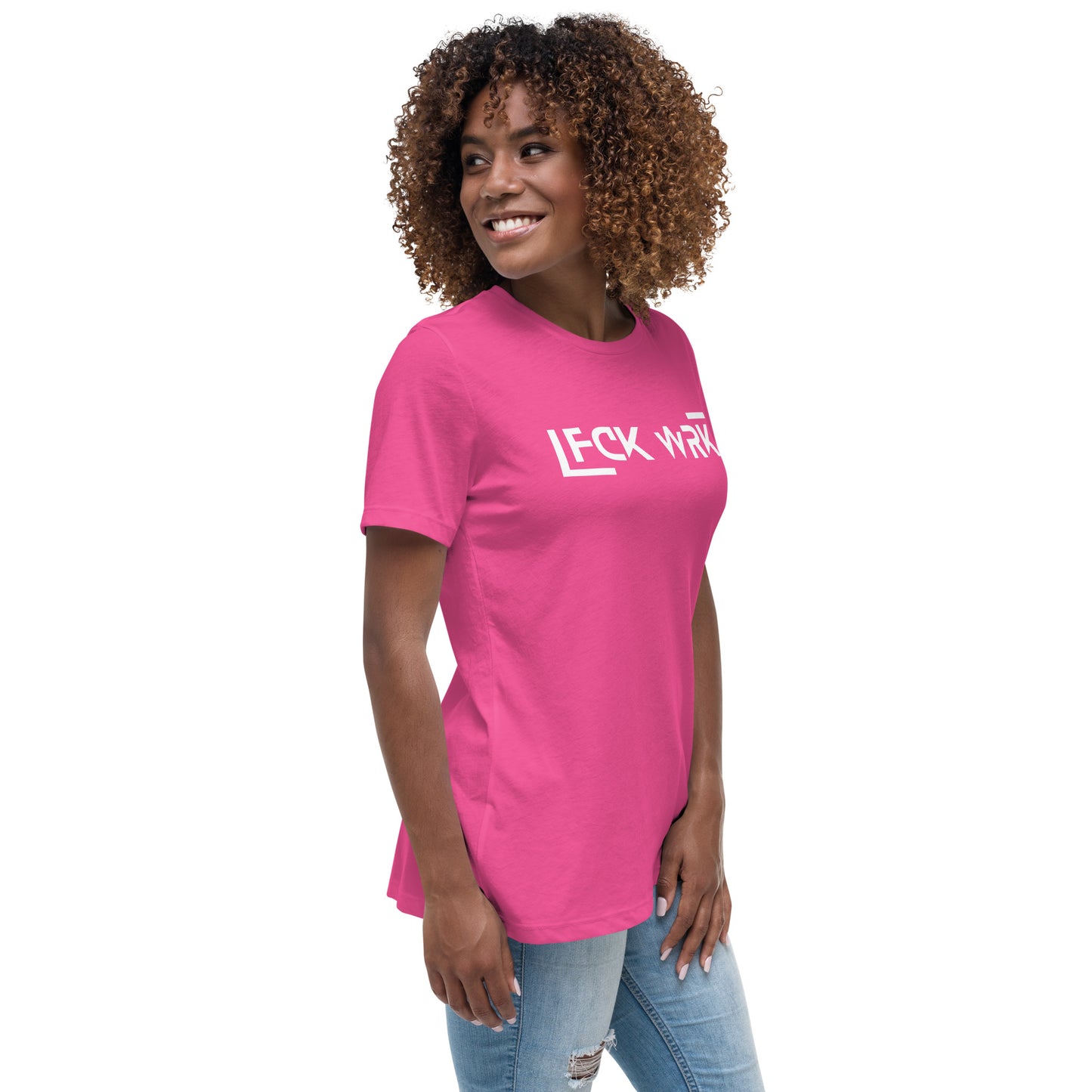 Official FCK WRK Women's Relaxed T-Shirt