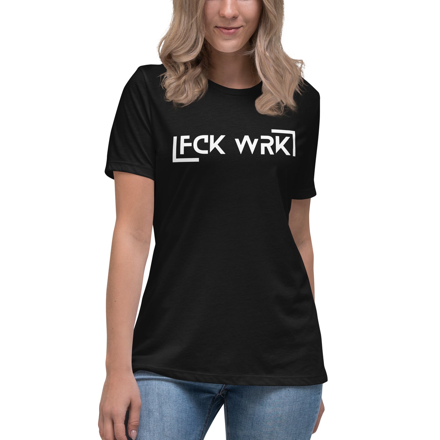 Official FCK WRK Women's Relaxed T-Shirt