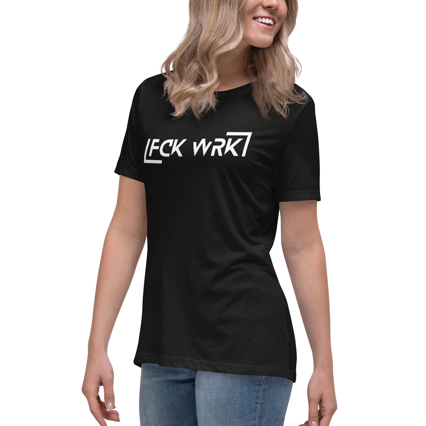 Official FCK WRK Women's Relaxed T-Shirt