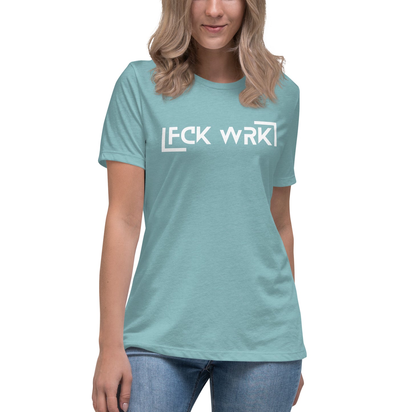 Official FCK WRK Women's Relaxed T-Shirt