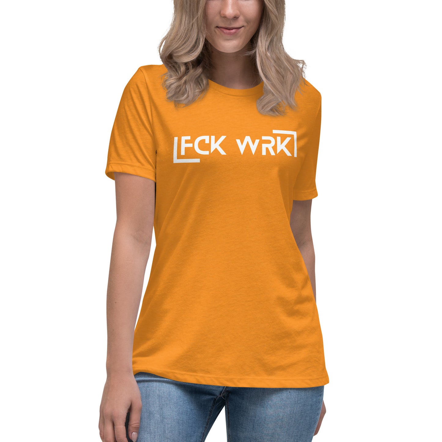 Official FCK WRK Women's Relaxed T-Shirt