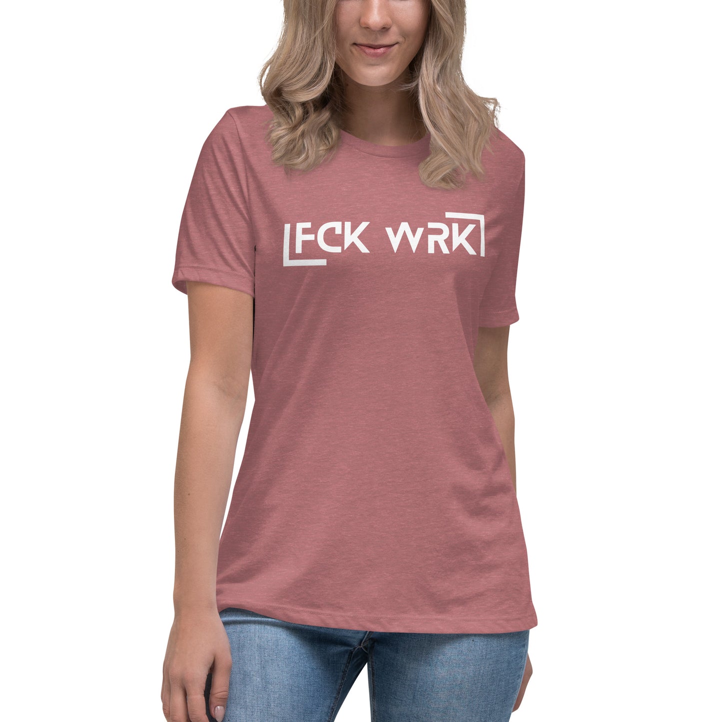 Official FCK WRK Women's Relaxed T-Shirt