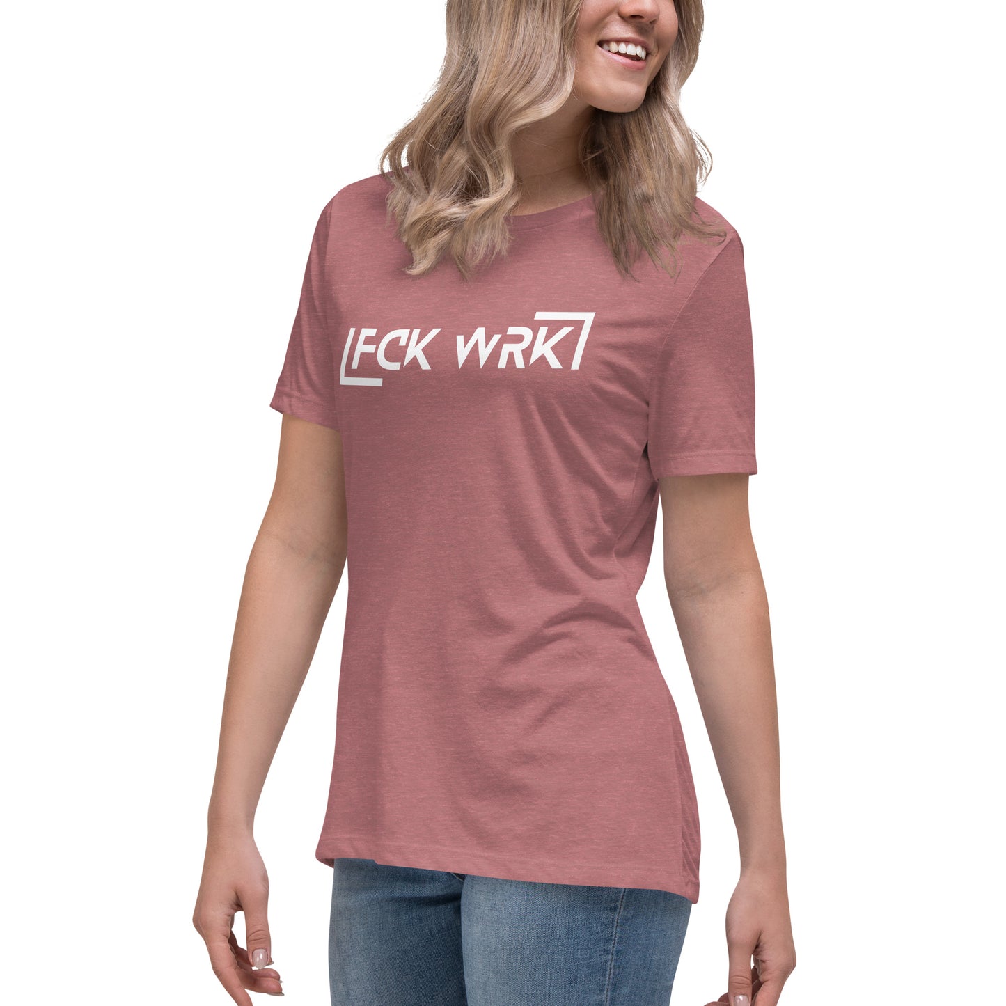 Official FCK WRK Women's Relaxed T-Shirt