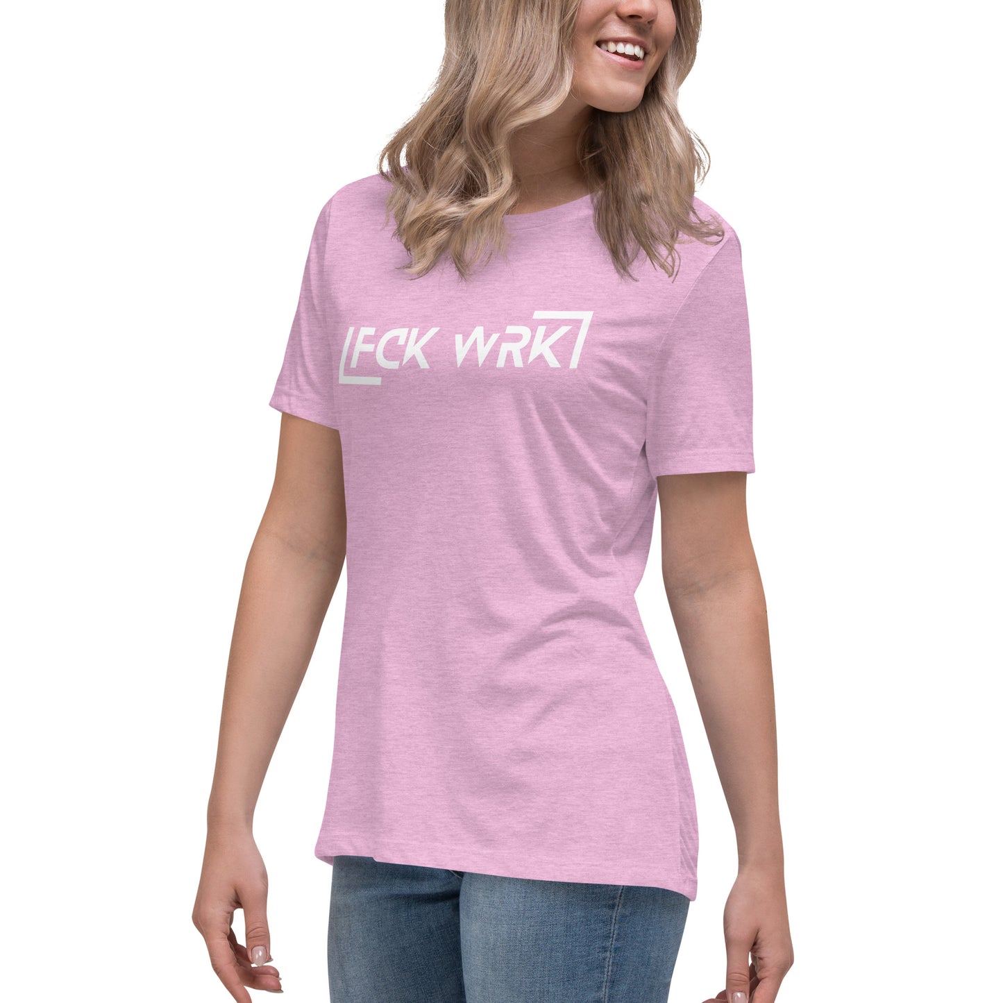 Official FCK WRK Women's Relaxed T-Shirt