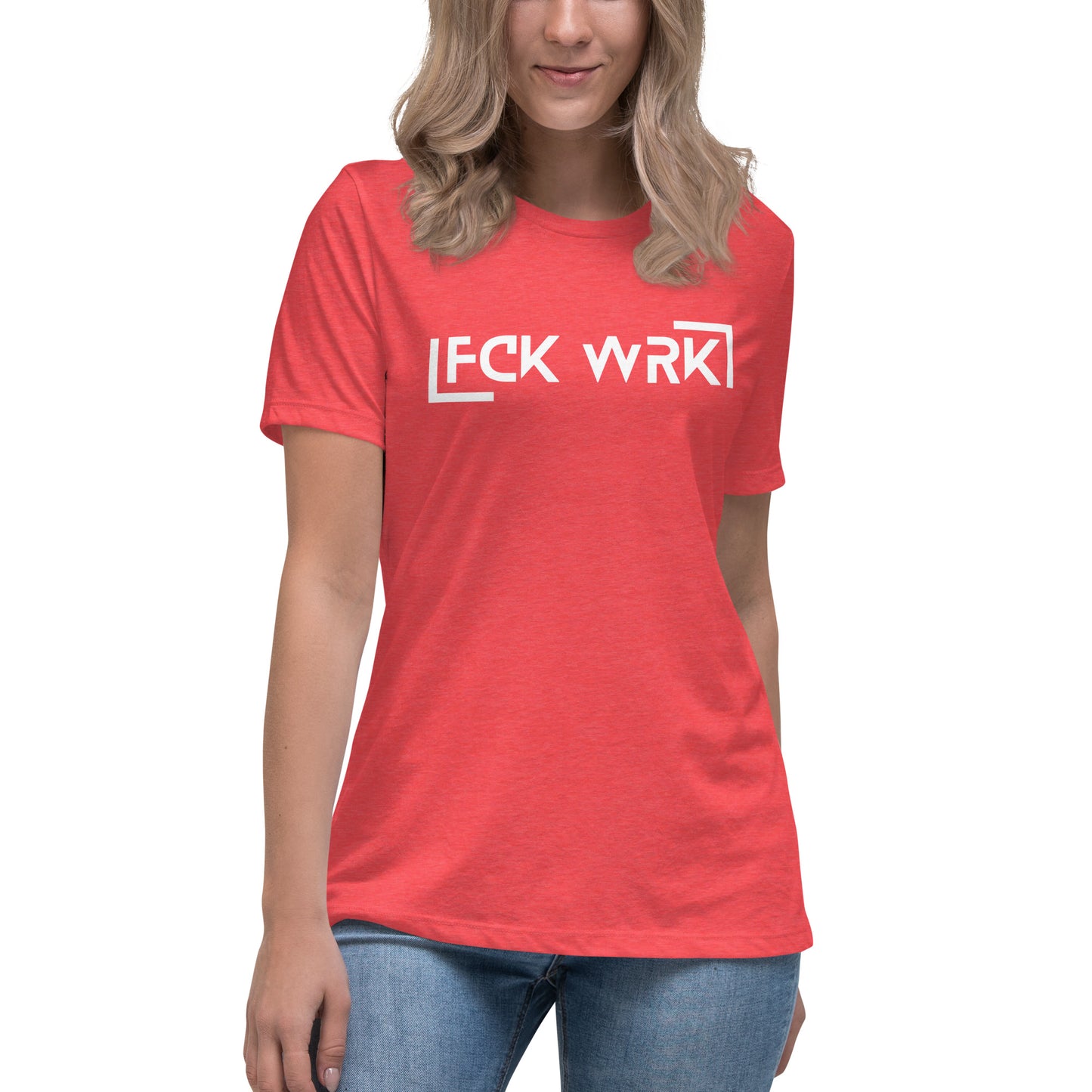 Official FCK WRK Women's Relaxed T-Shirt
