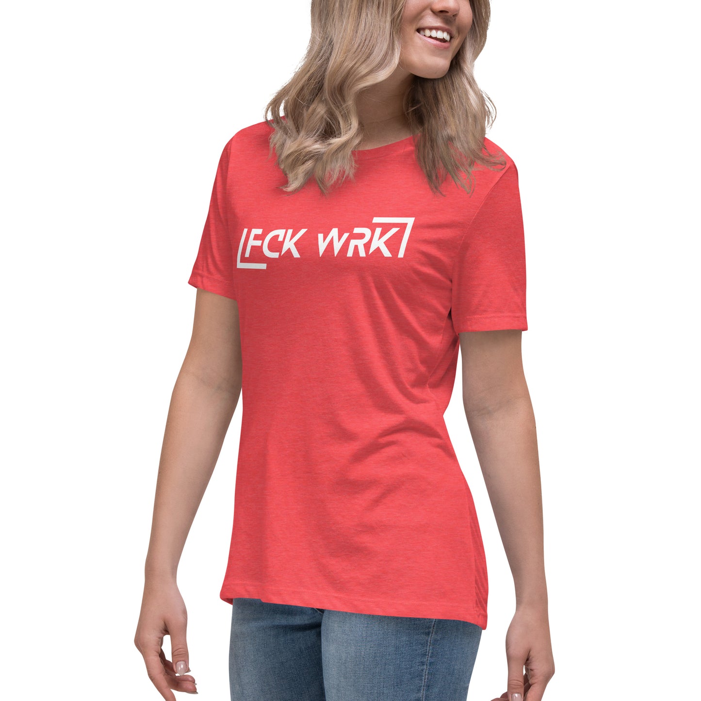 Official FCK WRK Women's Relaxed T-Shirt