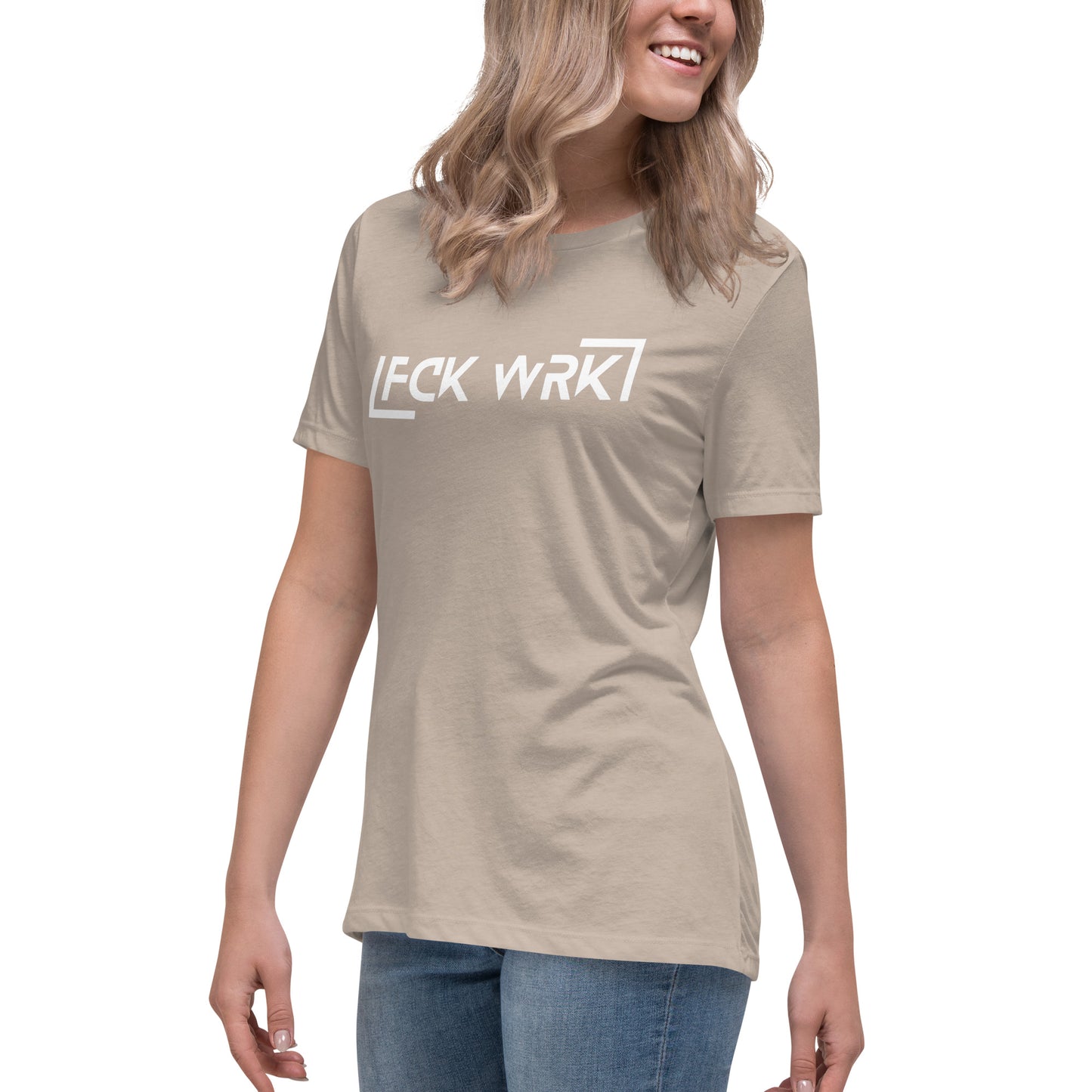 Official FCK WRK Women's Relaxed T-Shirt