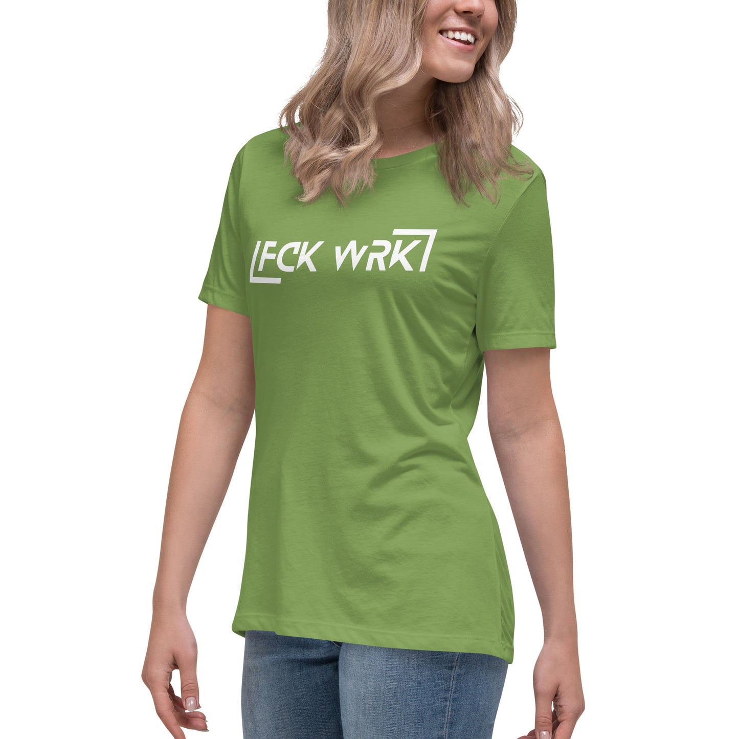 Official FCK WRK Women's Relaxed T-Shirt