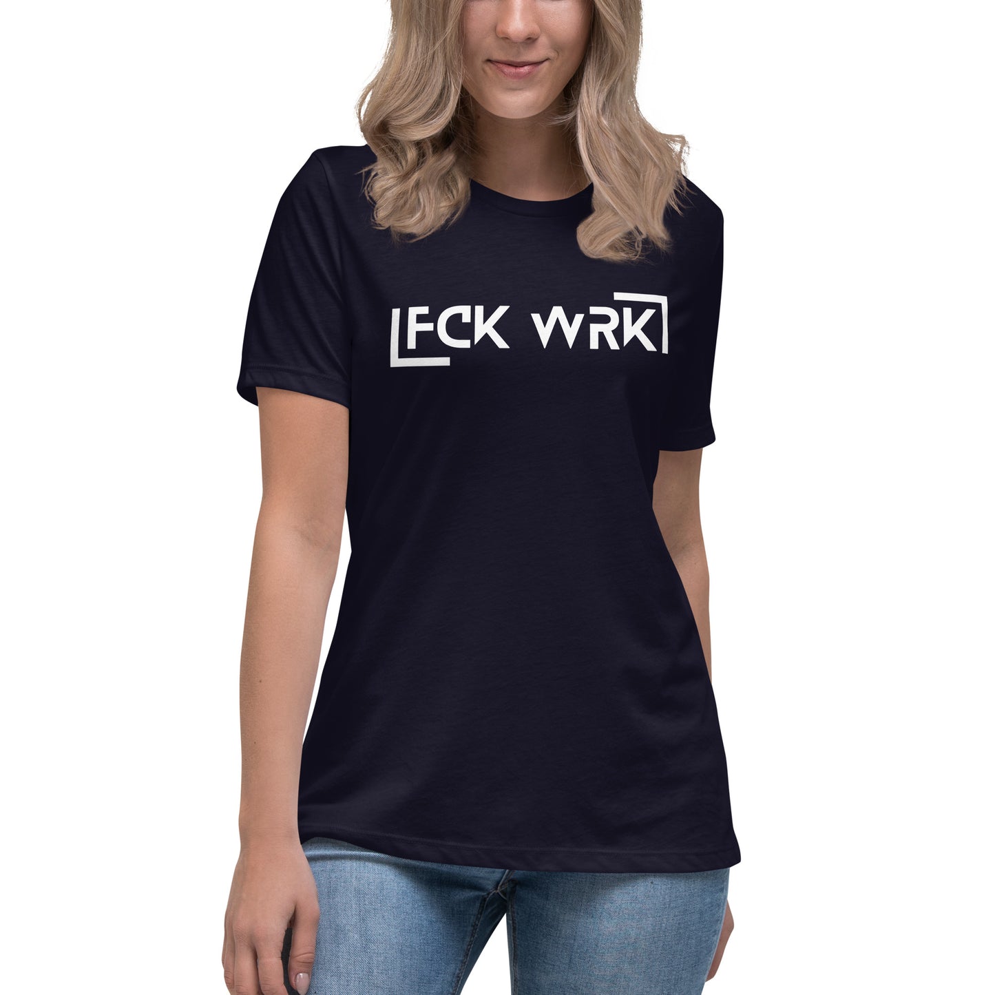 Official FCK WRK Women's Relaxed T-Shirt
