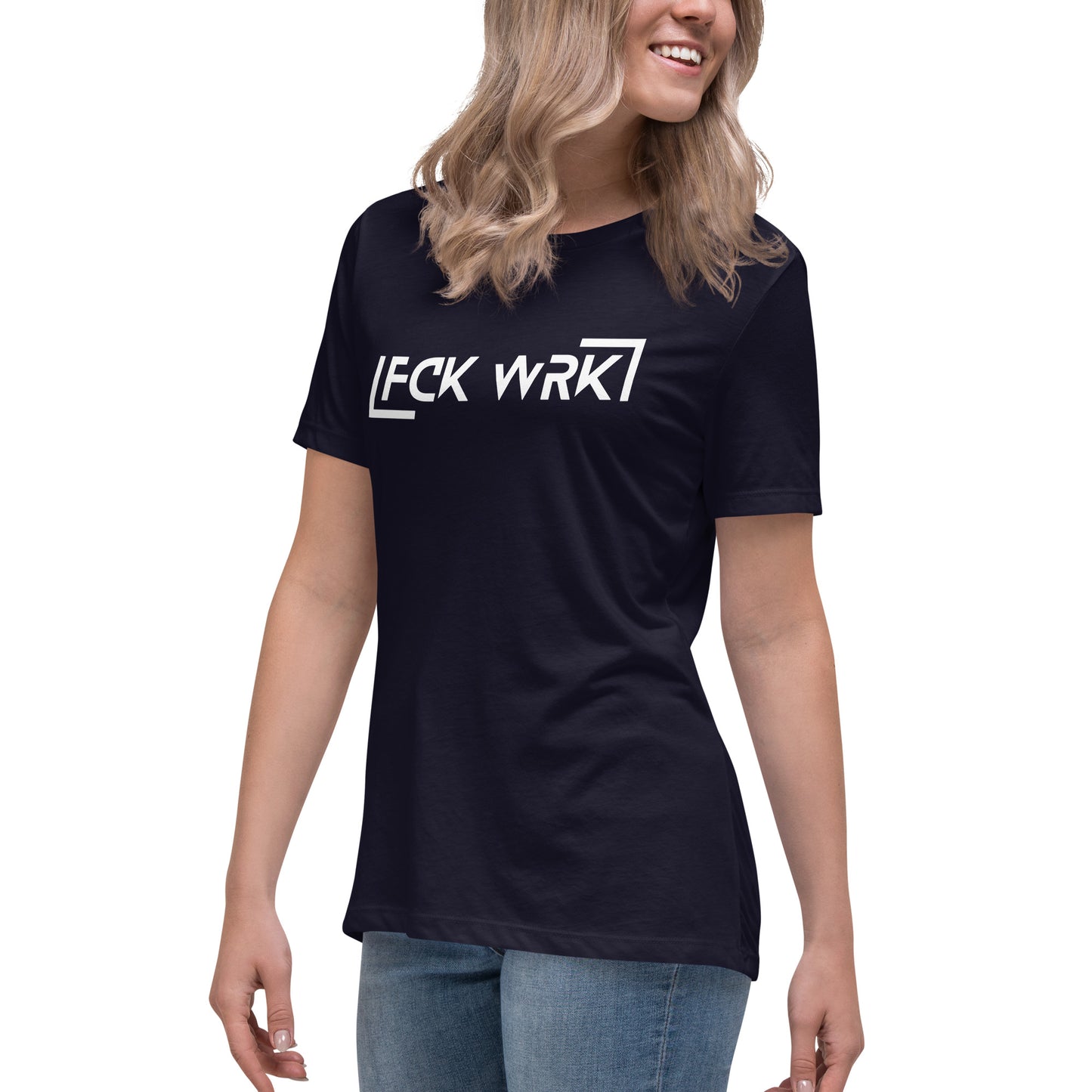 Official FCK WRK Women's Relaxed T-Shirt