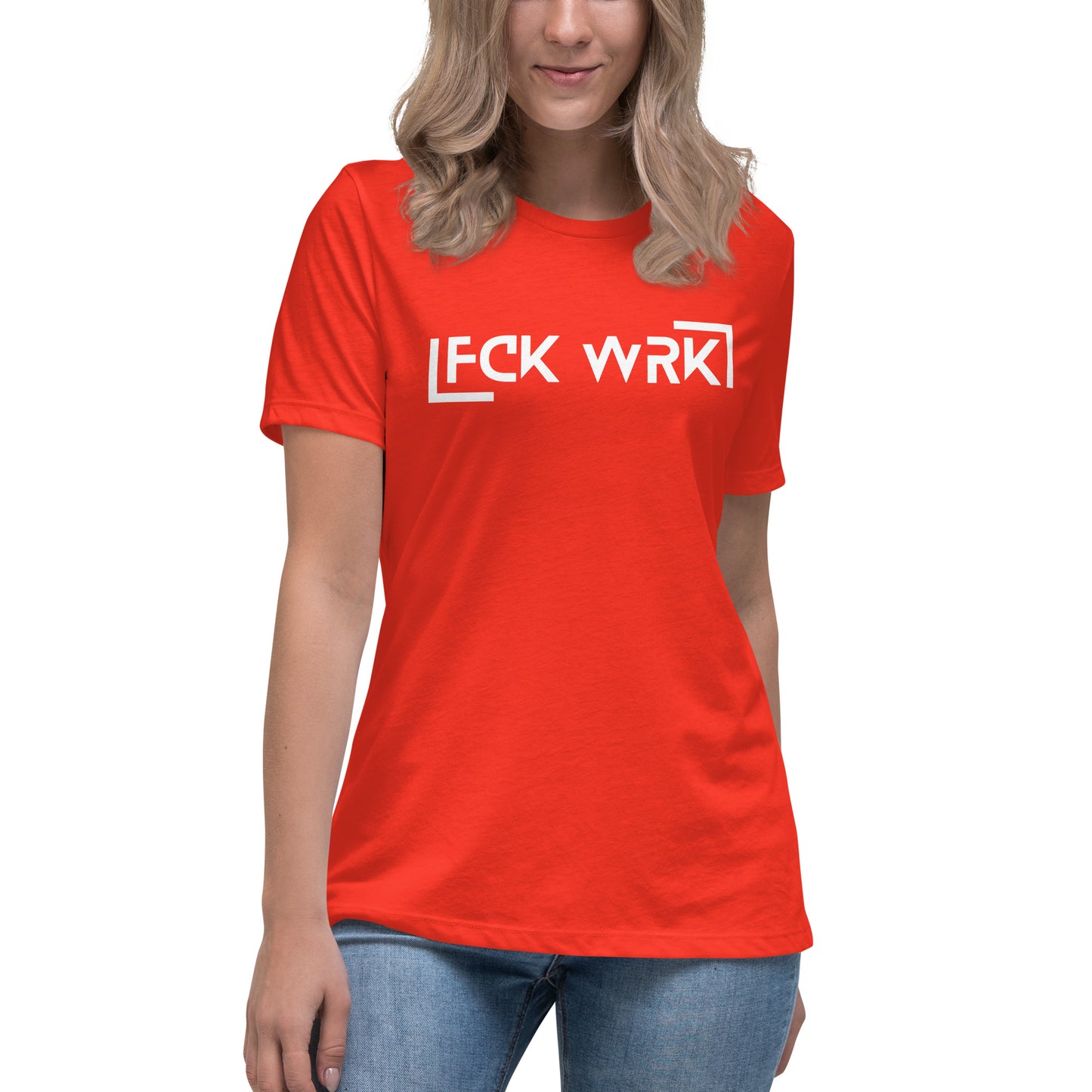 Official FCK WRK Women's Relaxed T-Shirt
