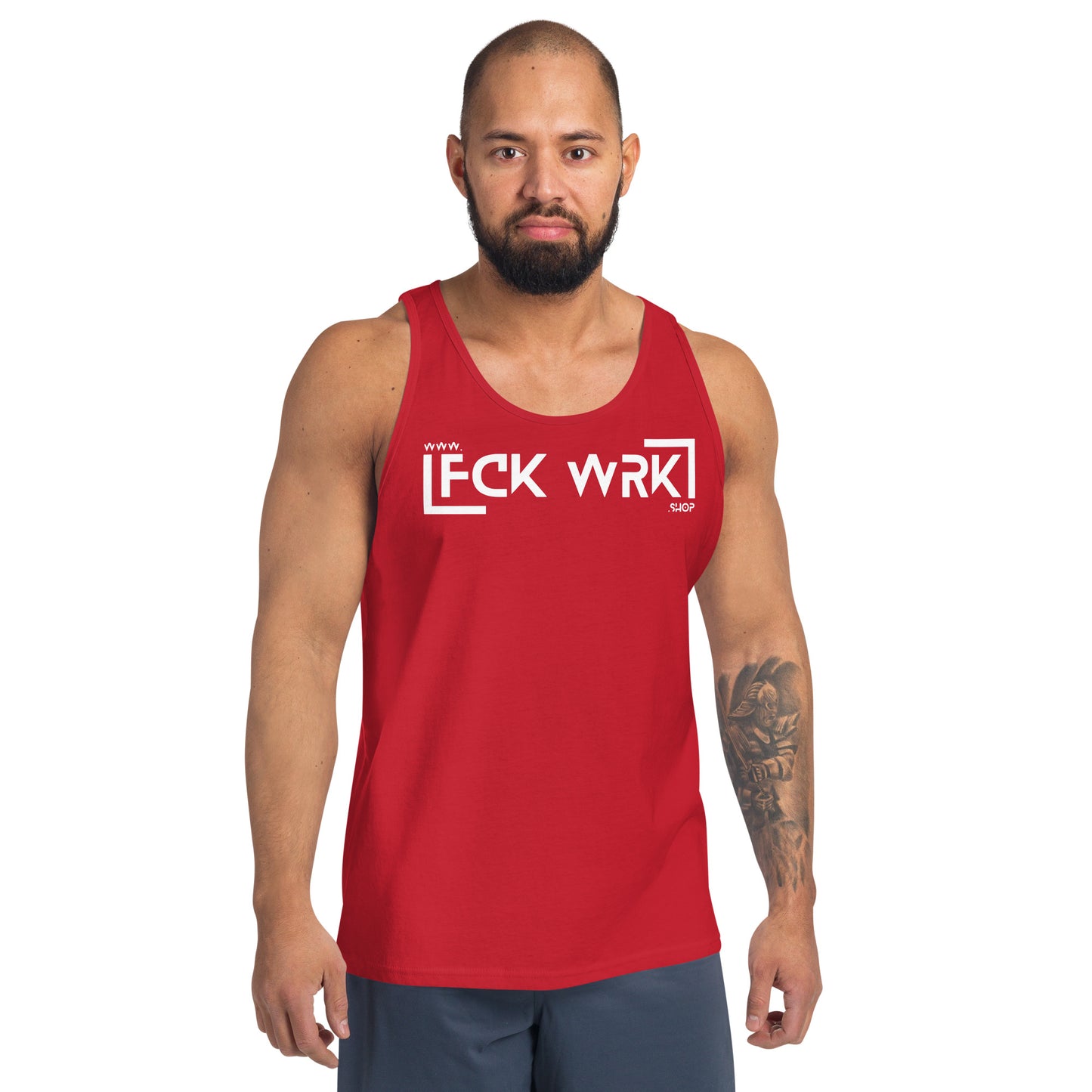 Offical Fck Wrk Men's Tank Top