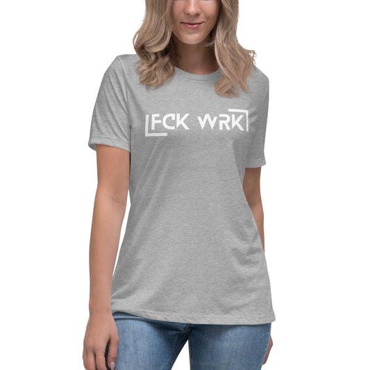 Official FCK WRK Women's Relaxed T-Shirt